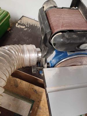 63mm -> 100mm hose adapter - Makita/Metabo etc