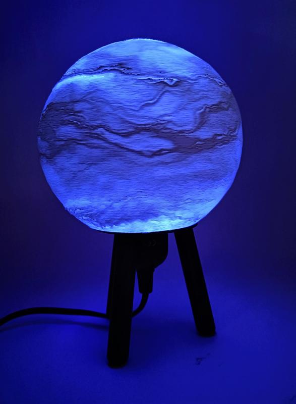 Hybrid Hanging/Desk Uranus Lamp
