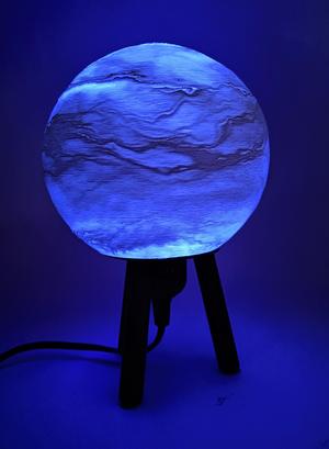Hybrid Hanging/Desk Uranus Lamp