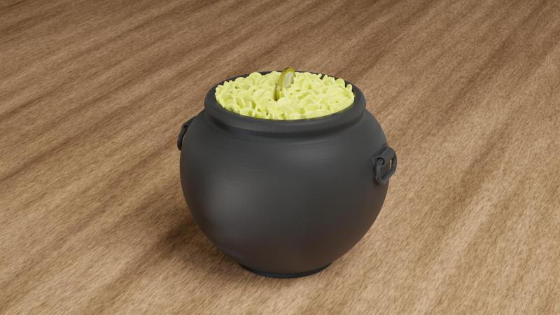 Gold Pot (Remix of Piggy Bank - Minimalistic Style) for #StPatricksRemix