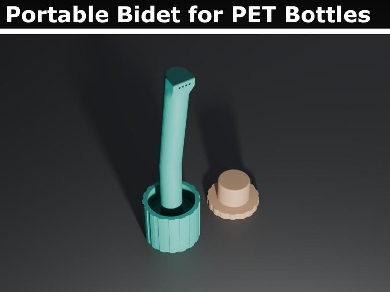 Portable Bidet for PET Bottles