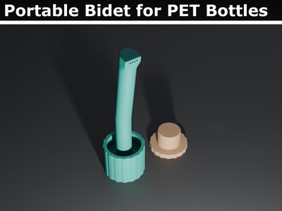 Portable Bidet for PET Bottles