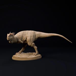 Rugops standing 1-35 scale pre-supported dinosaur FREE model