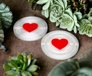 Large Spinning Heart Fidget Spinner