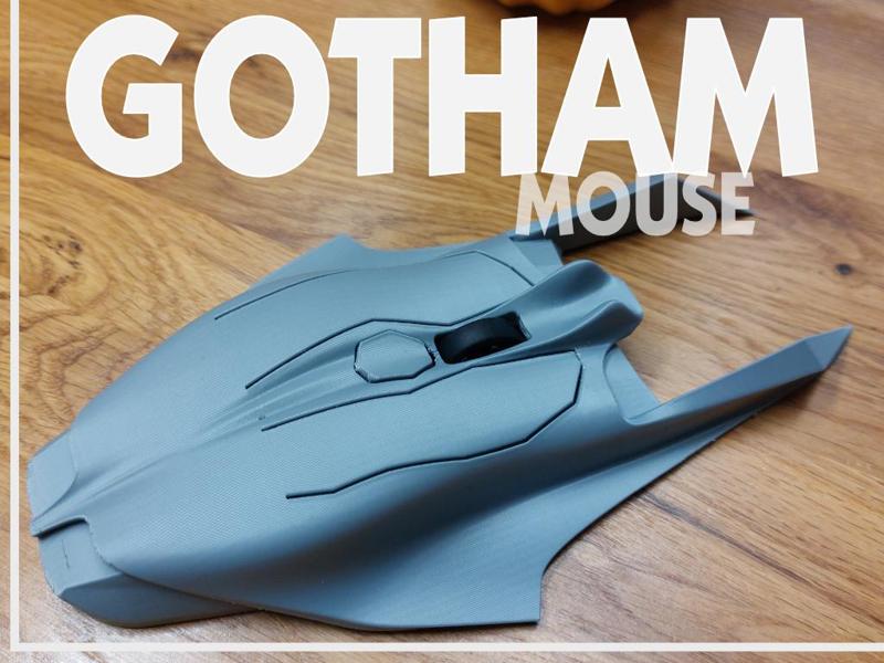Gotham Wireless Mouse Top Shell for Kit002