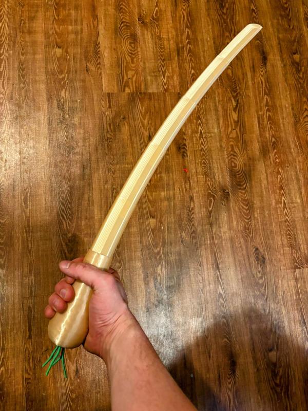 Karrotana Mini - The Smaller Carrot Shaped Katana!