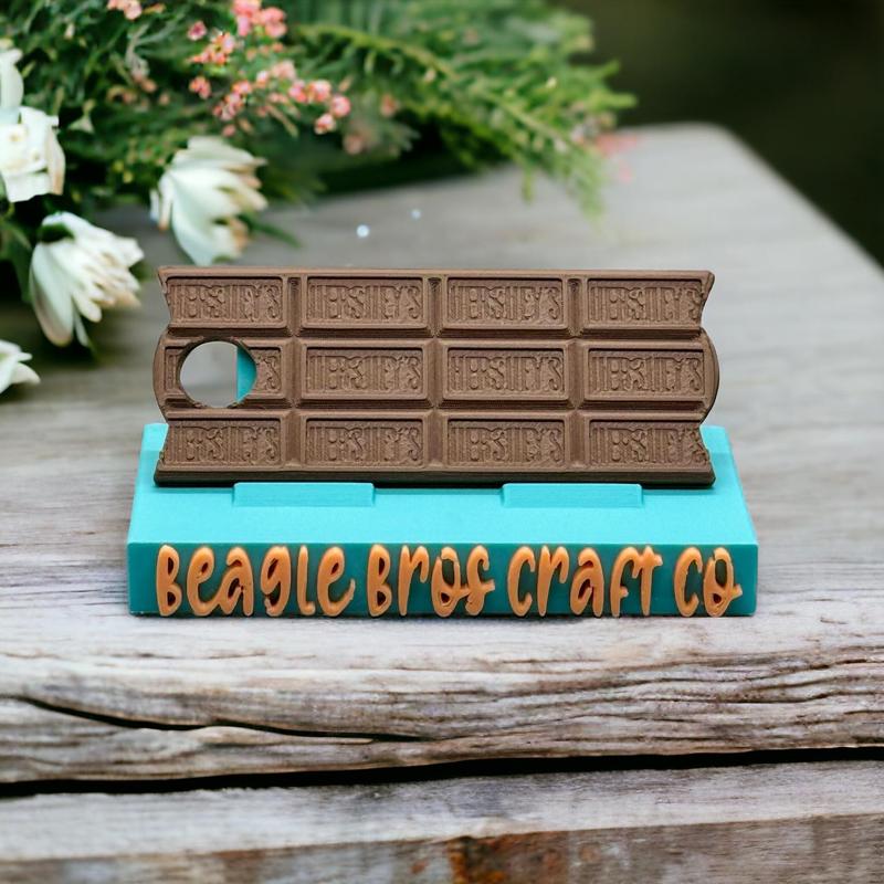 Chocolate Bar Stanley Lid Topper w/o Bite 40oz