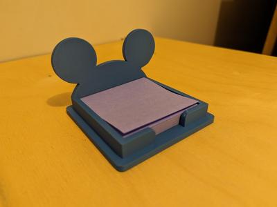 Mickey Mouse Post-it Holder