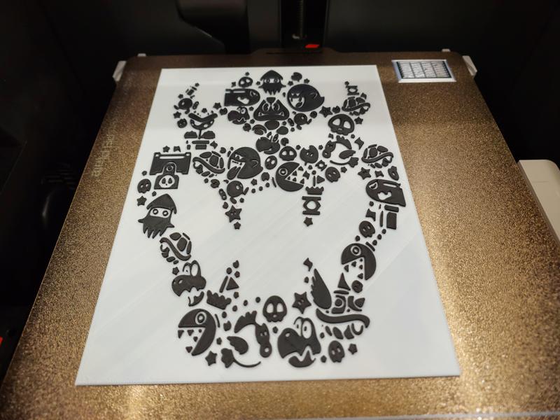Bowser wall art