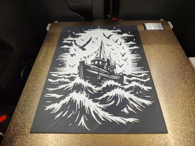 Horror at Sea 1 wall art