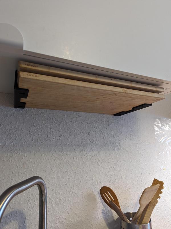 IKEA Cutting Board Slide Storage