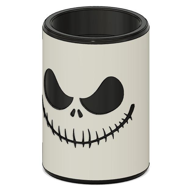 Jack Skellington Can Cup.stl