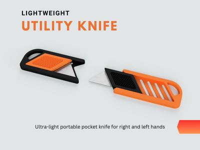Ultra light portable utility pocket knife