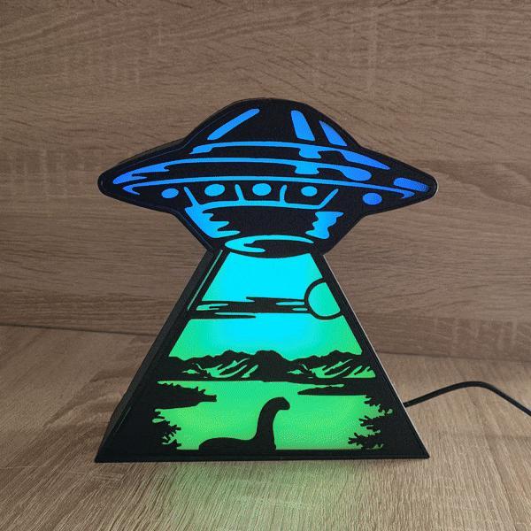 UFO Abduction LED Lamp