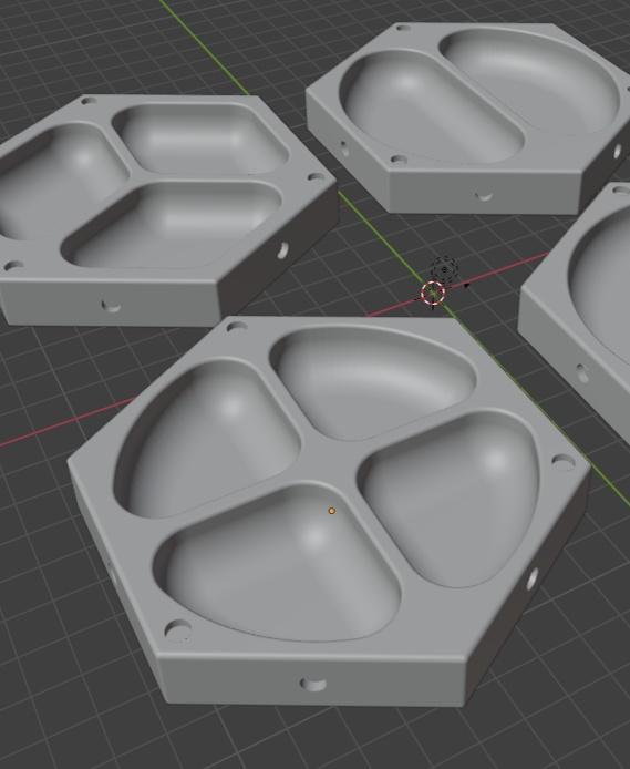 Deeper Tabletop Tiles with small magnets