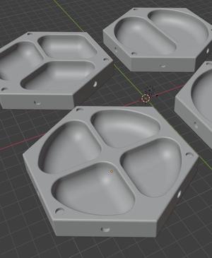 Deeper Tabletop Tiles with small magnets