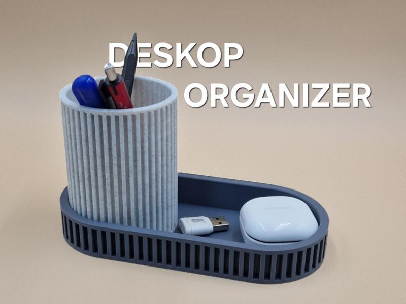 Desk Organizer Caddy - Multi-Functional Storage