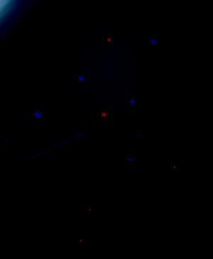 25mm Glow in the dark Star