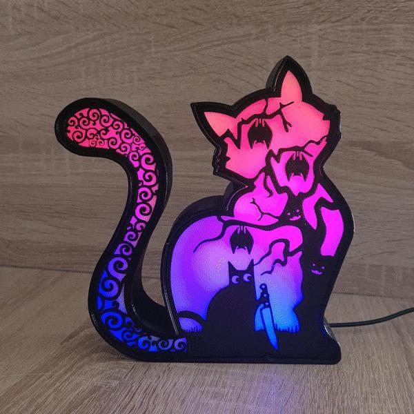 CAT LED LAMP