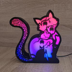 CAT LED LAMP