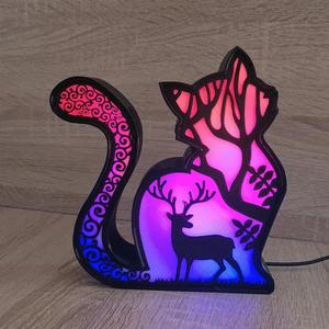 CAT LED LAMP
