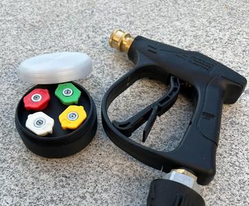 Pressure Washer Nozzle Container