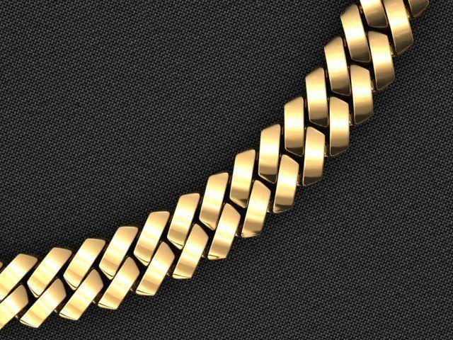10 MM CUBAN SQUARE LINK CHAIN FOR BRACELET OR NECKLACE
