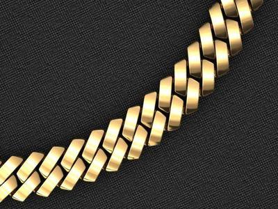 10 MM CUBAN SQUARE LINK CHAIN FOR BRACELET OR NECKLACE