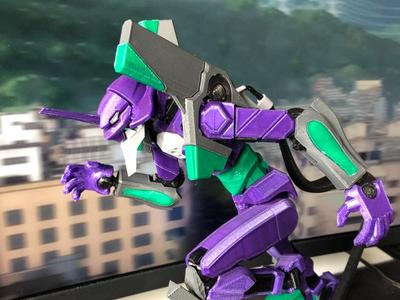 Dummy 13 Evangelion umbilical cord stand