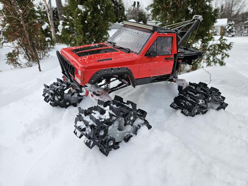 Skeeride Snowtracks for TRX-4