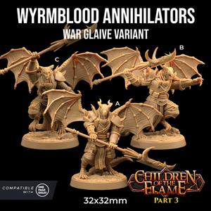 Wyrmblood Annihilators - Wyrmblood Draconians | PRESUPPORTED | Children of the Flame Part 3
