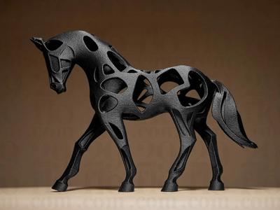 Hollow HORSE Sculpture   