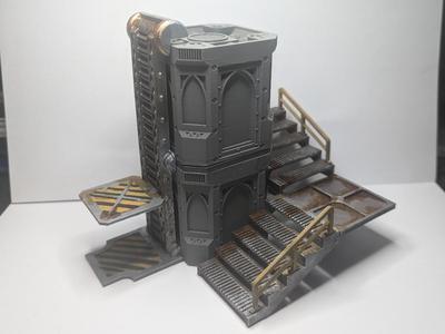 Hive City - Lifts, Stairs, and Platforms