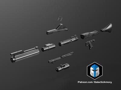 DC-15A Blaster Rifle - 3D Print Files
