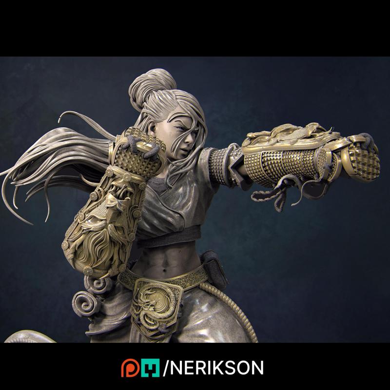 Kazue, the Dragon Girl [presupported]