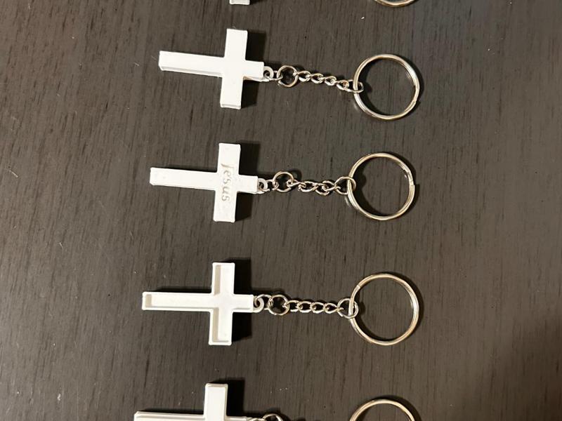Cross Keychain