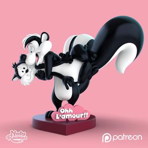 PEPE LE PEW and PENELOPE