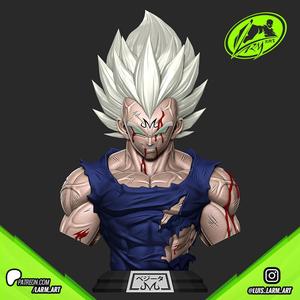 Majin Vegeta Bust Dragon Ball Z