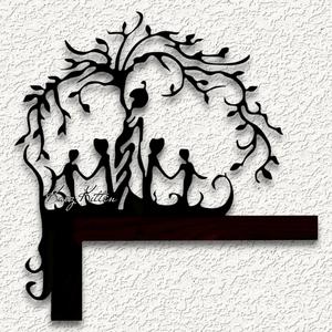mothers day nature corner door topper family tree home decor