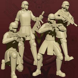 Corp Security Trooper - Complete Collection