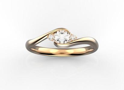 3 stones engagement ring