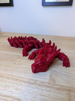 Articulated Dragon - Ruby Dragon