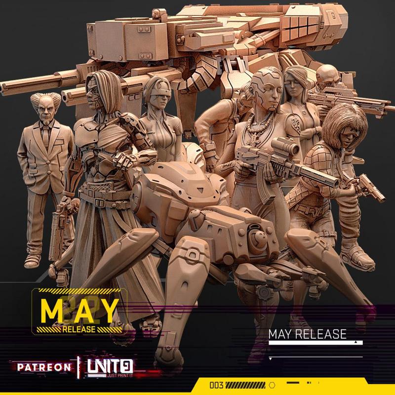 Cyberpunk models BUNDLE - (May22 release)