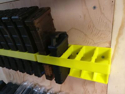 Airsoft Magazine Racks (M4, G3, VSS, and SR25)
