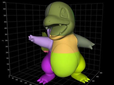 Life-Size Charmander 3D Model 