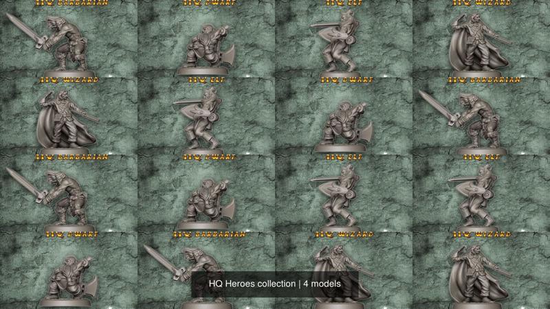 HQ Heroes collection