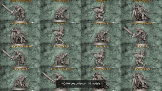 HQ Heroes collection