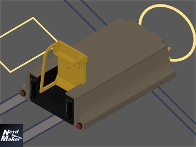 Rebel Hangar Equipment - 1/12, 1/18 and 1/72 scale