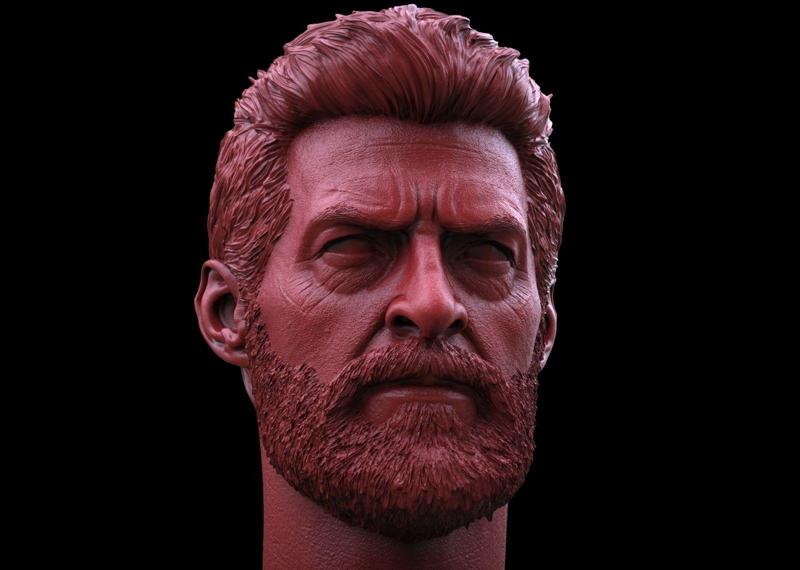 Logan Hugh jackman Head
