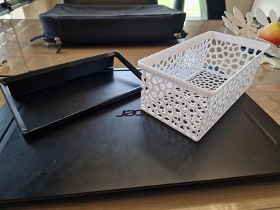 Voronoi shower basket 